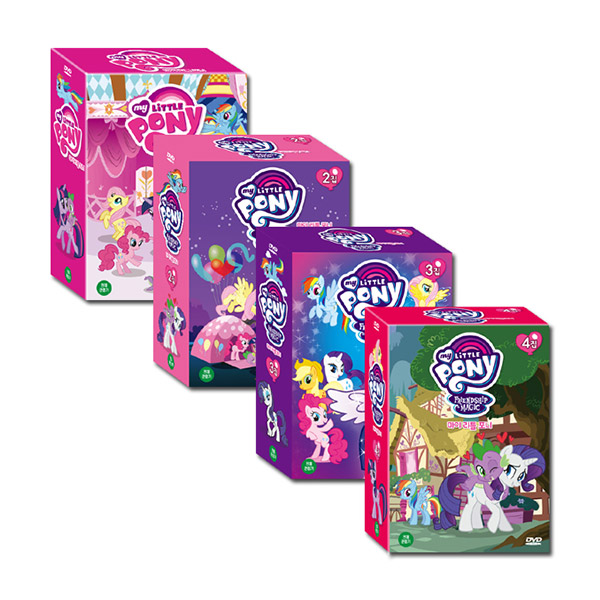 [DVD+CD] 마이 리틀 포니 My Little Pony 1+2+3+4집 78종세트 (환상적인 마법의 세계!)