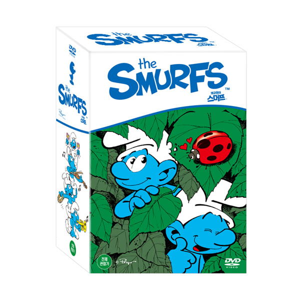 [★~9/30 사은품+할인][DVD] 스머프 The Smurfs 10종 세트 온 가족이 함께 할 수 있는 추억의 애니메이션! (DVD10종)