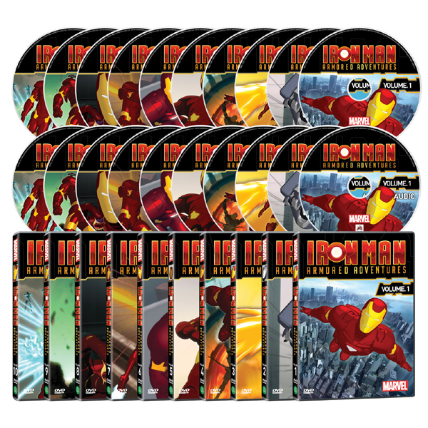 [★~9/30 사은품+할인][DVD] 아이언맨 Iron Man 20종세트 어린이를 위한 아이언맨 애니메이션