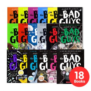 The Bad Guys #1-12 만화챕터북 세트 (Paperback)(CD없음)
