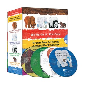 노부영 에릭칼 Bear 4종 (원서4권, 노부영 CD 4장 (부록)포함)(Board Book&CD)
