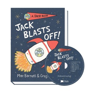 Very 얼리챕터북 Jack Book 02 Jack Blasts Off (Hardcover & CD, 풀컬러)