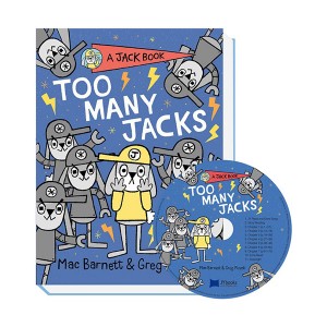 Very 얼리챕터북 Jack Book 06 Too Many Jacks (Hardcover & CD, 풀컬러)