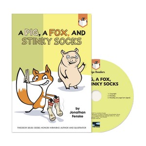 [Bridge 09]  A Pig, A Fox, and Stinky Socks (Paperback & CD)(QR음원)