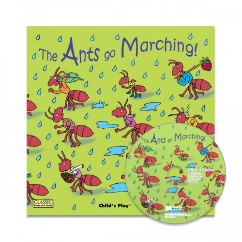 노부영 마더구스 세이펜 The Ants Go Marching! (Paperback & CD)