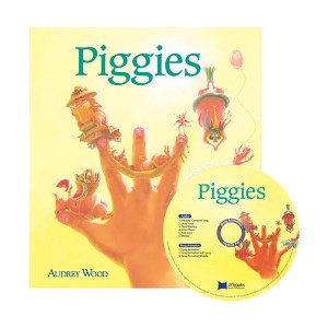 노부영 송 애니메이션 세이펜 Piggies  (Paperback & Hybrid CD)