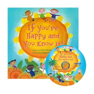 노부영 송 애니메이션 If You're Happy and You Know It!  (Paperback & Hybrid CD)