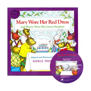 노부영 Mary Wore Her Red Dress  (Paperback & CD) 