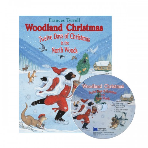 ο Woodland Christmas Twelve Days of Christmas in the North Woods (Paperback & CD)