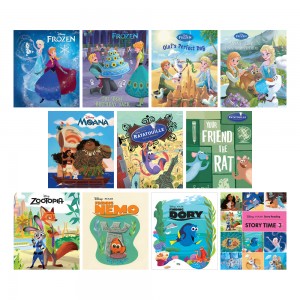 디즈니 스토리 리딩 : 겨울왕국 패키지 (전 10권, 디지털 콘텐츠)