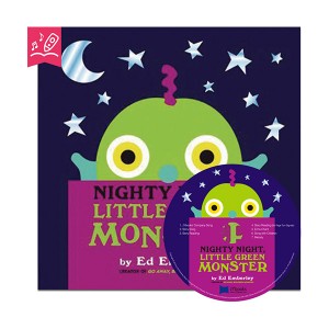 ο  Nighty Night, Little Green Monster (Hardcover & CD)