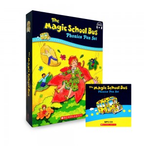 Magic School Bus Phonics Fun Set (Paperback 12권 + MP3 CD & Storyplus)