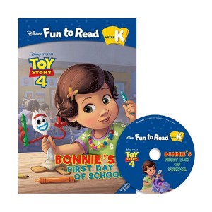 Disney Fun to Read Level K : Toy Story 4 : Bonnie's First Day of School (Paperback & CD)
