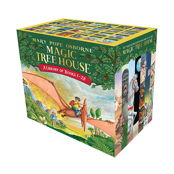 Magic tree House #01-28 éͺ Box Set (Paperback, 28)(CD)
