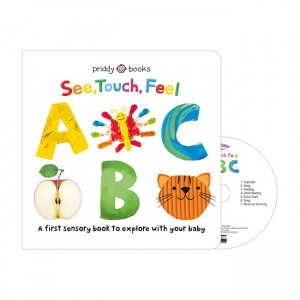 Pictory - See, Touch, Feel ABC (Board book & CD)