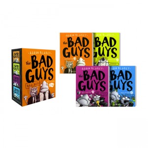 The Bad Guys : The Bad Box #1-4 (Paperback)(CD없음)