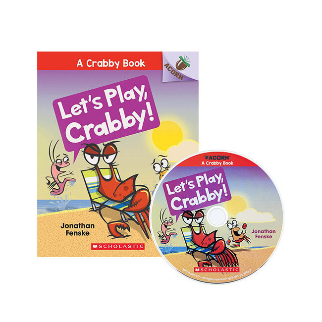 A Crabby Book #2: LET'S PLAY, CRABBY! (WITH CD & STORYPLUS) NEW (paperback, ̱)