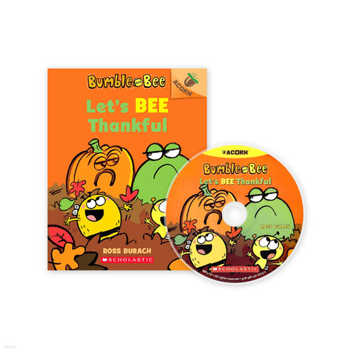 Bumble and Bee #3: Let's Bee Thankful (CD & StoryPlus) (Paperback + CD, ̱)