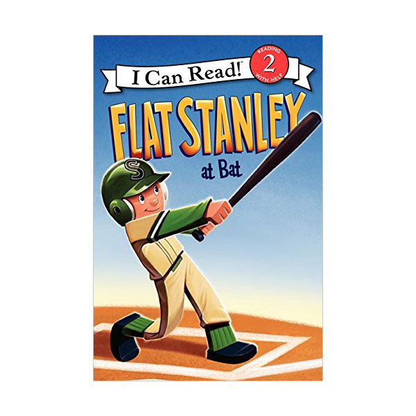 [ĺ:B] I Can Read Book Level 2 : Flat Stanley at Bat (Paperback)