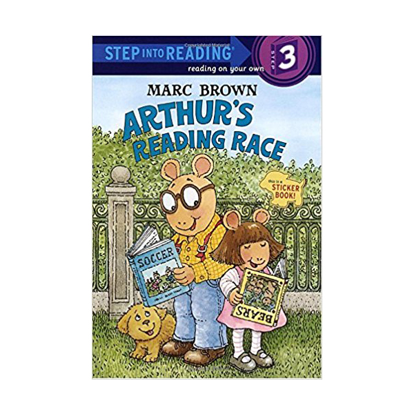 [파본:특A]RL 1.5 : Step Into Reading 3 : Arthur's Reading Race (Paperback)