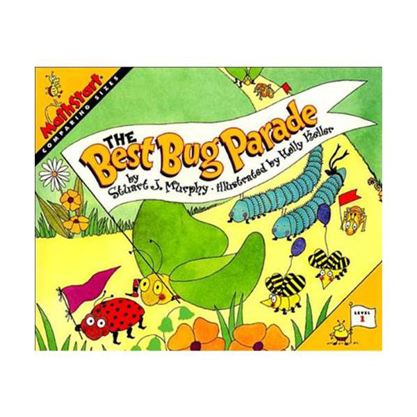 [파본:B급]MathStart 1 : The Best Bug Parade: Comparing Sizes (Paperback)