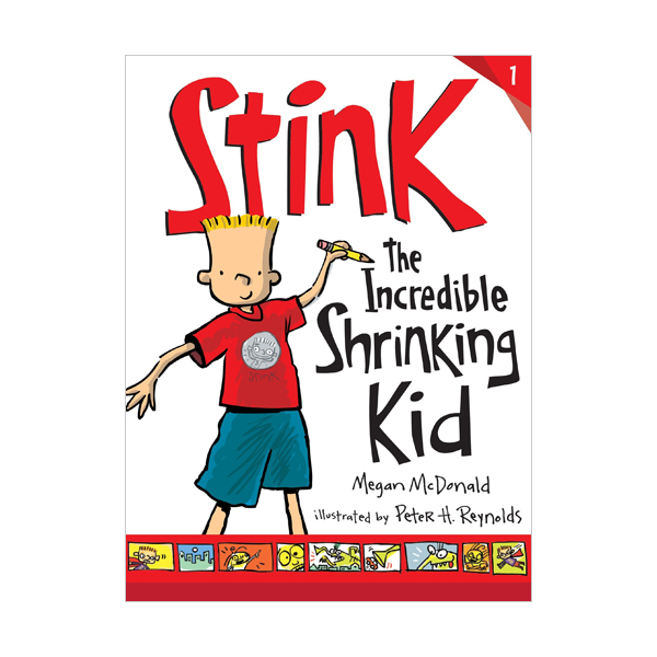[파본:B급]스팅크 #01 : Stink The Incredible Shrinking Kid (Paperback)