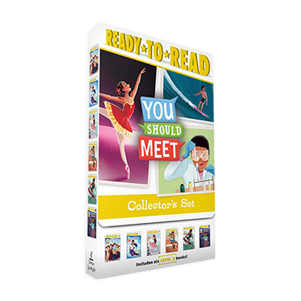 [ĺ:ƯA (ڽ )] Ready To Read 3 : You Should Meet Collector's 6 Books Boxed Set (Paperback, 6) (CD)