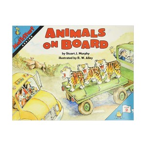 [파본:B급]Mathstart 2 : Animals on Board (Paperback)