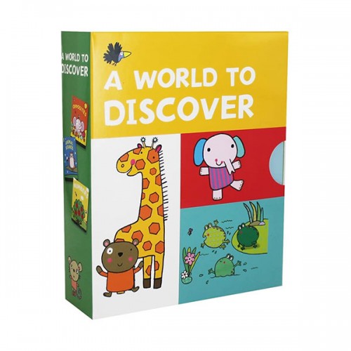[파본:특A급] A World to Discover - 3 Board Book Box Set (Board Book, 영국판)