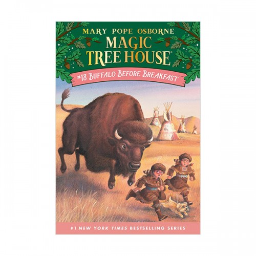 [파본:B급] Magic Tree House #18 : Buffalo Before Breakfast (Paperback)