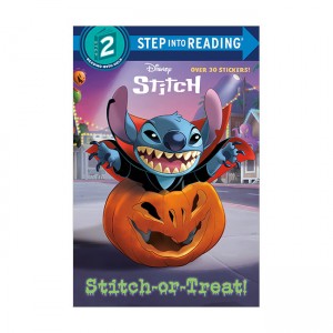 [ĺ:B] Step into Reading 2 : Disney Stitch : Stitch-or-Treat! (Paperback)
