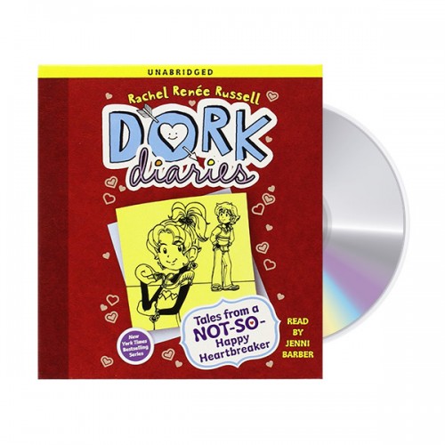 [파본:A급 박스만 구겨짐]Dork Diaries #06 : Tales from a Not-So-Happy Heartbreaker (Audio CD, Unabridged Edition) (도서미포함)