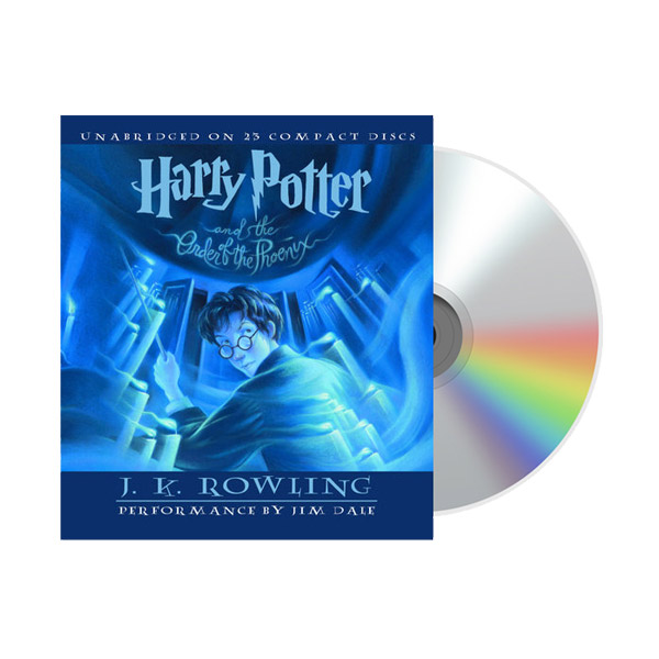 [파본:특A급]해리포터 #05 : Harry Potter and the Order of the Phoenix (Audio CD, 미국판)(도서미포함)