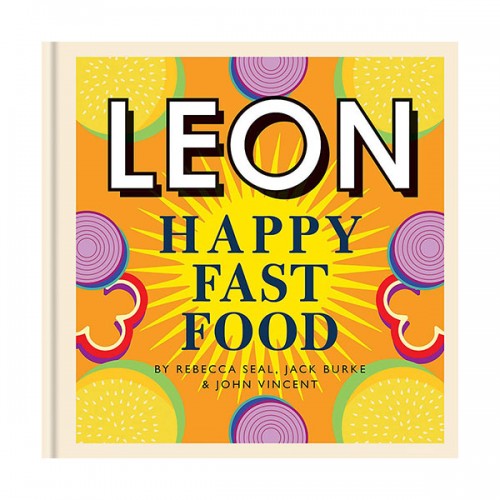[파본:B급] Happy Leons: Leon Happy Fast Food (Hardcover, 영국판)