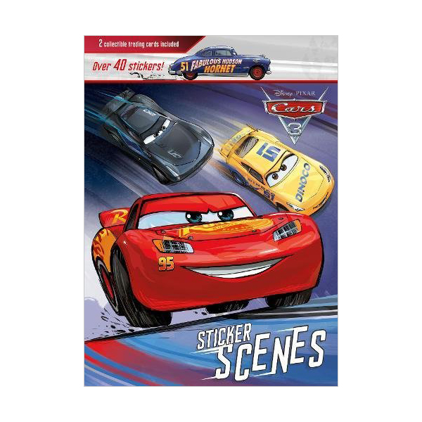 [특가] Disney Pixar Cars 3 Sticker Scenes (Paperback, 영국판)