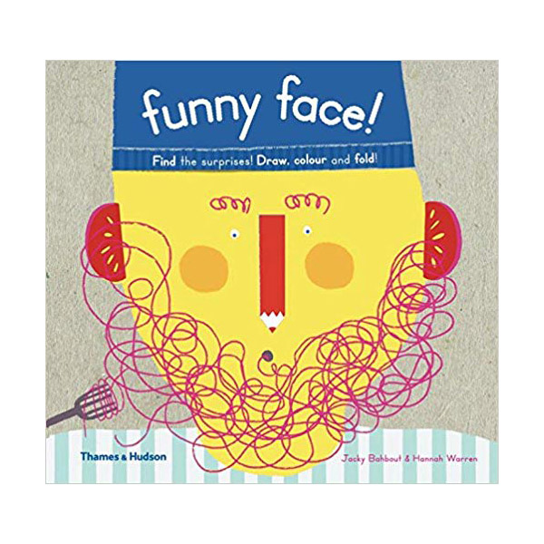 [Ư] Funny Face!: Find the surprises! Draw, color and fold! (Hardcover, )