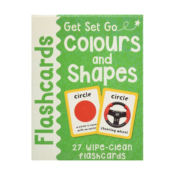 [특가] Get Set Go : Colours and Shapes (Flashcards)