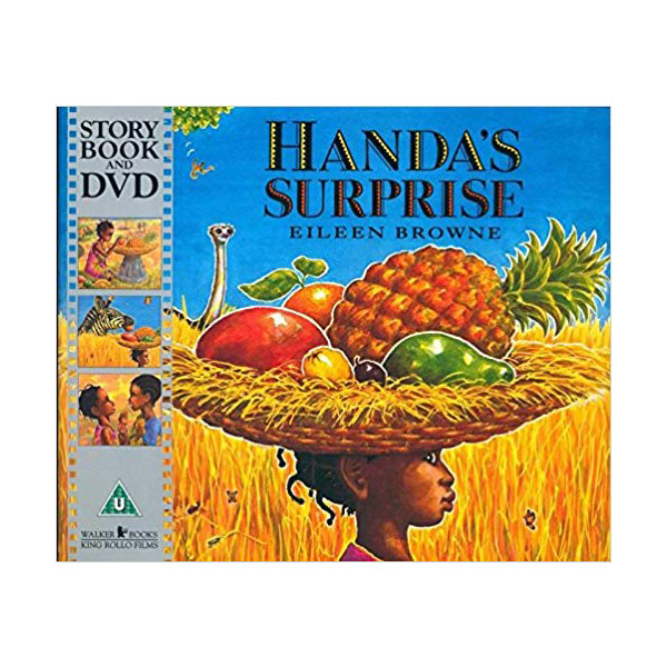 [특가] Handa's Surprise Book & DVD (Paperback+DVD, 영국판)