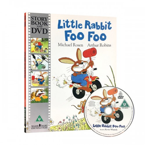 [Ư] Little Rabbit Foo Foo (Book & DVD, )