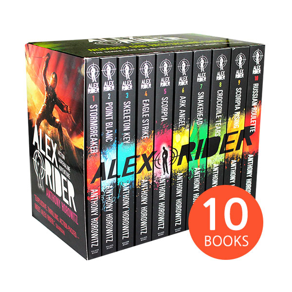 Alex Rider 1-10 Books Boxed Set