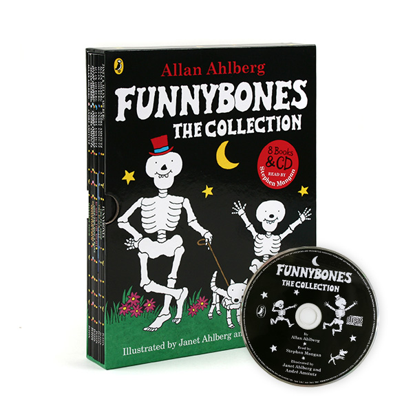 Funnybones the Collection 8 Books & Audio CD
