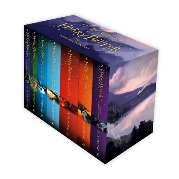 [ƯƮ/] Harry Potter #01-7 Complete Collection (Paperback)(CD)