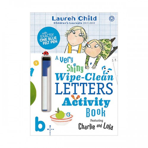 [특가] Charlie and Lola A Very Shiny Wipe-Clean Letters Activity Book (Papaerback, 영국판)
