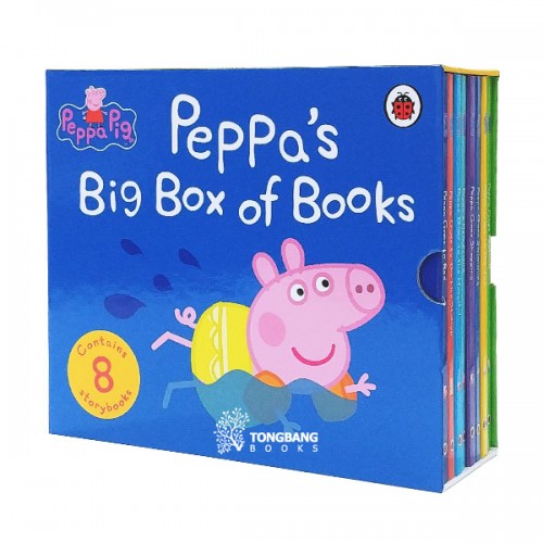 Peppa's Big Box of Books - 8 Book Set (Board book, 영국판) (CD 미포함)