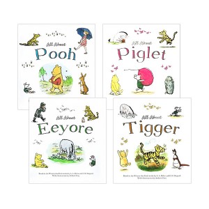 [특가세트] Winnie-the-Pooh All About 시리즈 픽쳐북 4종 세트(Paperback, 영국판) (CD없음)