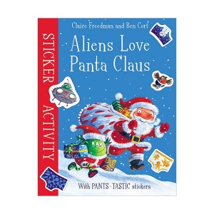 Aliens Love Panta Claus : Sticker Activity