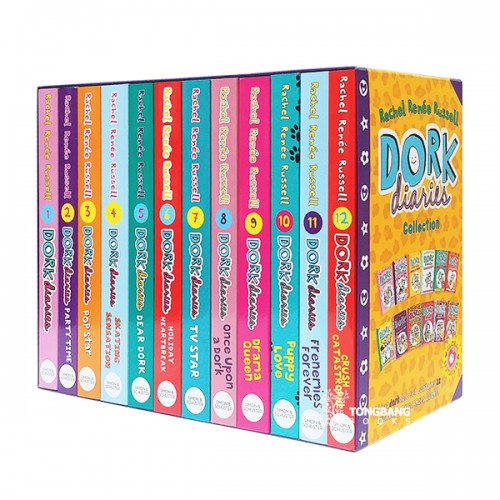 [특가세트]Dork Diaries Flex Box 12-Books (Paperback, 12종, 영국판) (CD없음)