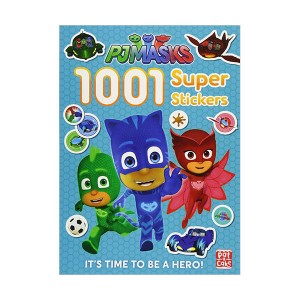 [특가] 1001 Super Stickers : PJ Masks (Paperback, 영국판)