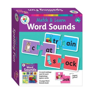 [특가] Match & Learn Word Sounds (Book & Jigsaw Cards)