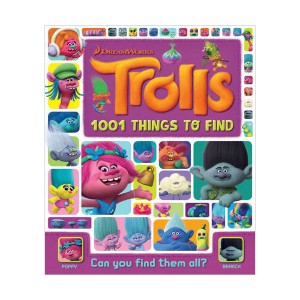 [특가] DreamWorks Trolls : 1001 Things to Find (Hardcover, 영국판)